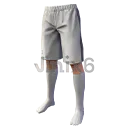 CBF Soccer Jersey - Gray (Bottom) - Free Fire Skins