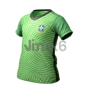 CBF Soccer Jersey - Green (Top) - Free Fire Skins