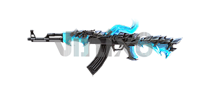 AK47 - Blue Flame Draco - Free Fire Bundles