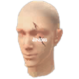 Booyah Captain Face Paint - Free Fire Skins