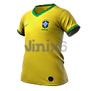 CBF Football Jersey - Yellow Outfit - Free Fire Skins