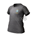 CBF Soccer Jersey - Black Outfit - Free Fire Skins