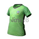 CBF Soccer Jersey - Green Outfit - Free Fire Skins