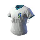 CBF White Jersey Outfit - Free Fire Skins