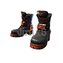 Infernal Soldier Shoes - Free Fire Skins