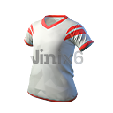 No. 13 White Jersey Outfit - Free Fire Skins