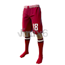 No. 18 Maroon Jersey Pants - Free Fire Skins