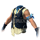 Watercolor Canvas Outfit - Free Fire Skins