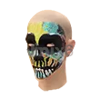 Glitter Skull Facepaint - Free Fire Skins