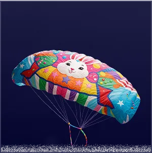 Dragon Wing Parachute - Free Fire Parachutes