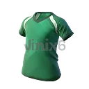 No. 18 Green Jersey (Top) - Free Fire Skins