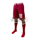 No. 18 Maroon Jersey (Bottom) - Free Fire Skins