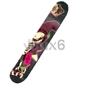 Skyboard - Malice Joker - Free Fire Parachutes